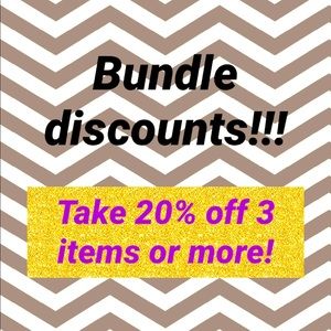 BUNDLE DISCOUNTS